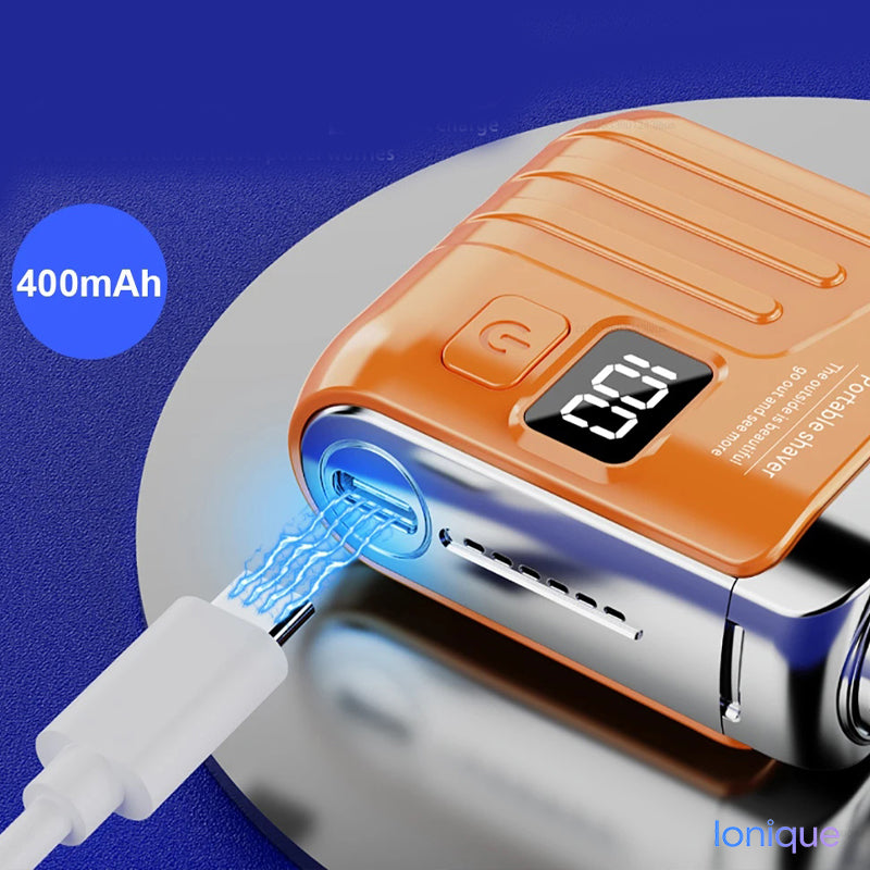 Ionique | Mini Shaver Dual-Head – Barbeador Ultra Portátil