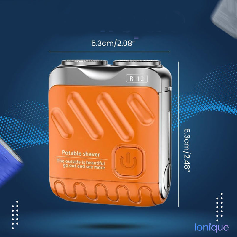 Ionique | Mini Shaver Dual-Head – Barbeador Ultra Portátil