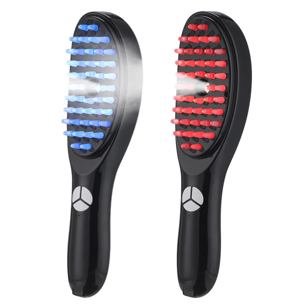 Escova Smarts Terapia- LED Anti-queda 4 em 1 para Crescimento Capilar